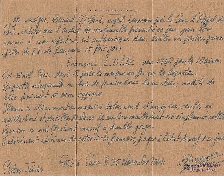 Lotte Francois - Anno 1940